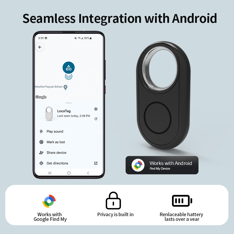 Smart Tag for Google Find My Device (RSH-iTag12-Google)