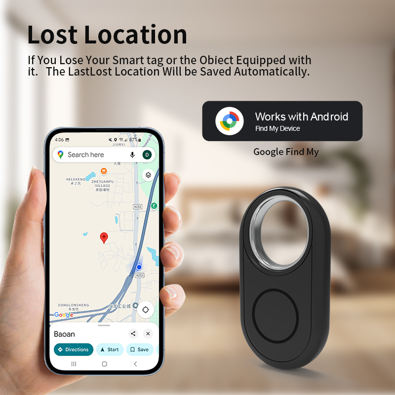 Smart Tag for Google Find My Device (RSH-iTag12-Google)