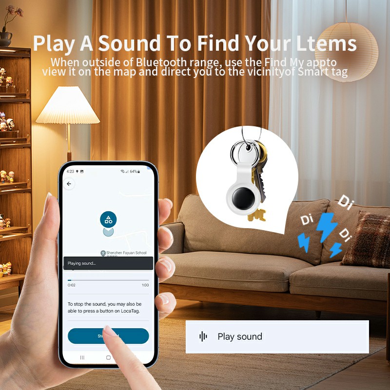 Smart Tag for Google Find My Device (RSH-iTag11-Google)