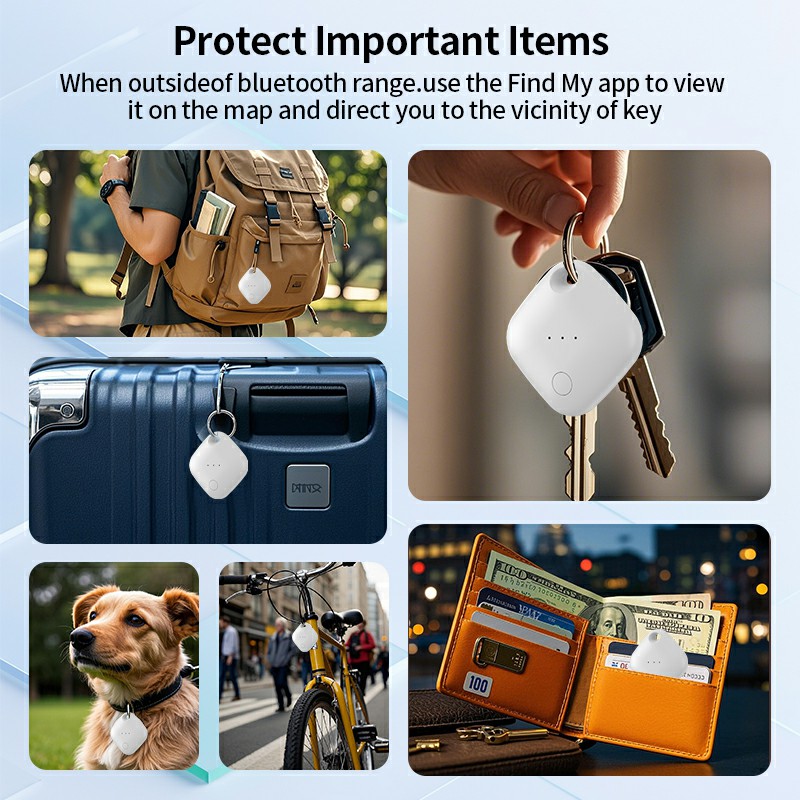 3-year Battery Life Smart Tag for Google Find My Device (RSH-iTag08-Google)
