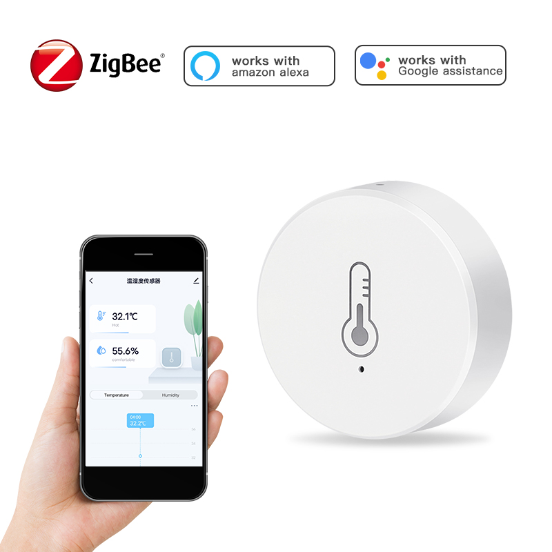 Frient Smart Humidity Sensor - Draadloze Vocht- En Temperatuursensor Zigbee