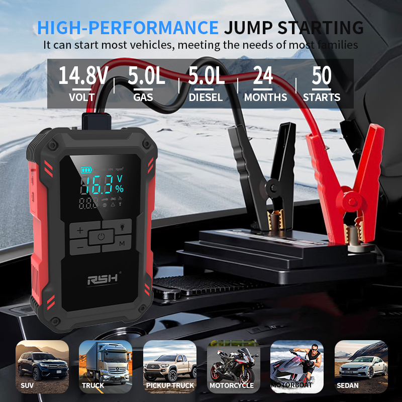 Multi Functional Smart Car Jump Starter (RSH-JS800)