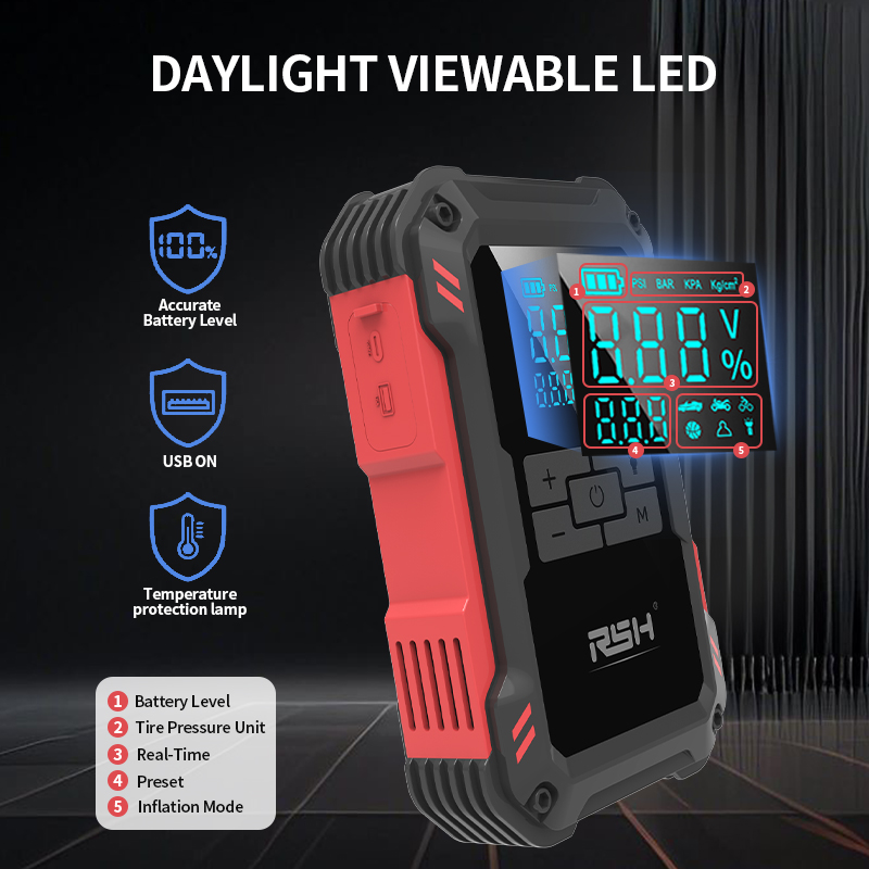 Multi Functional Smart Car Jump Starter (RSH-JS800)