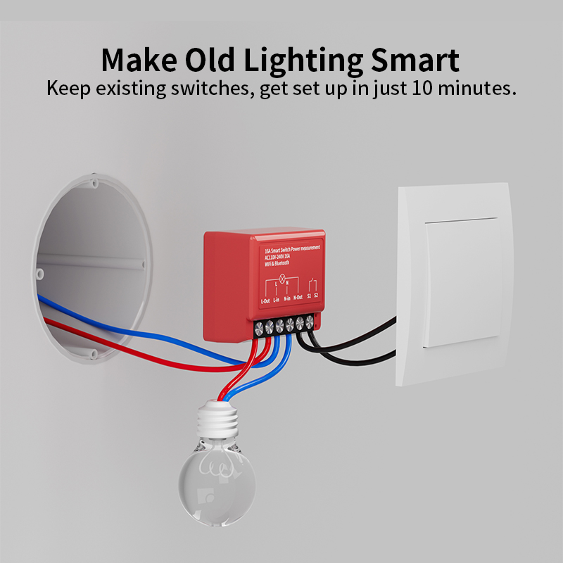 WiFi Smart Breaker with Power Monitoring (RSH-NSB01)