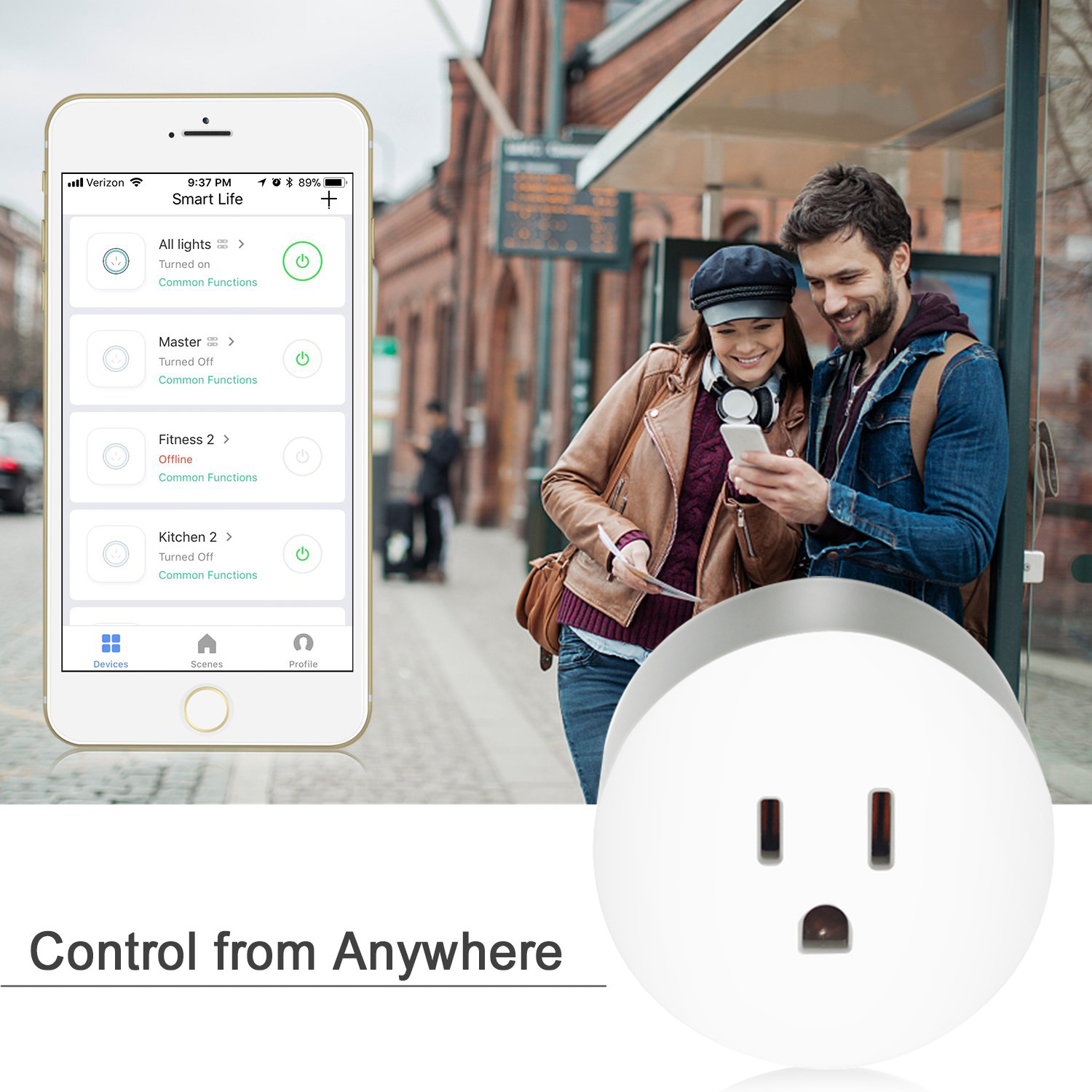 WiFi Smart US Plug (RSH-WS005)