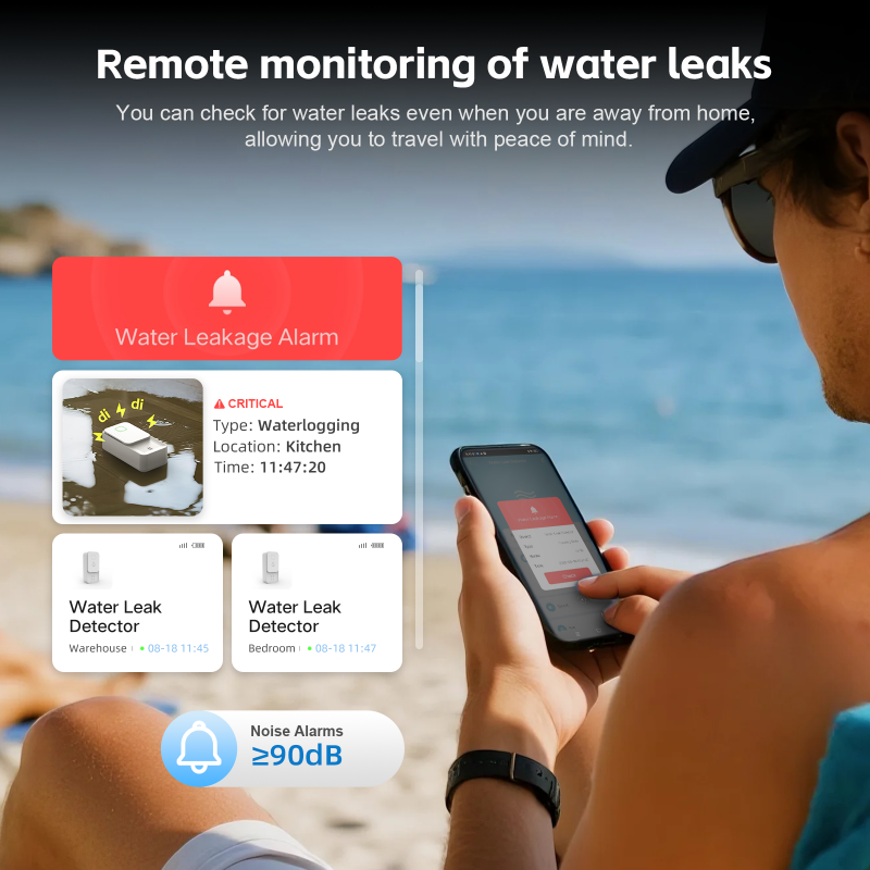 New WiFi/ZigBee Water Sensor (RSH-WL09)